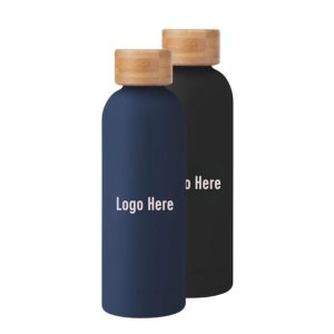 Bulgari 503ml Recycled Stainless Bottle with Bamboo Lid