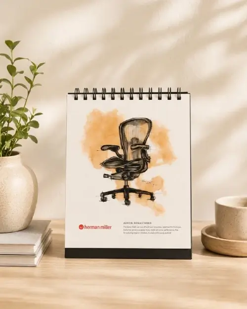 Custom Desk Calendar