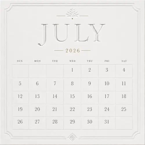 Custom Desk Calendar