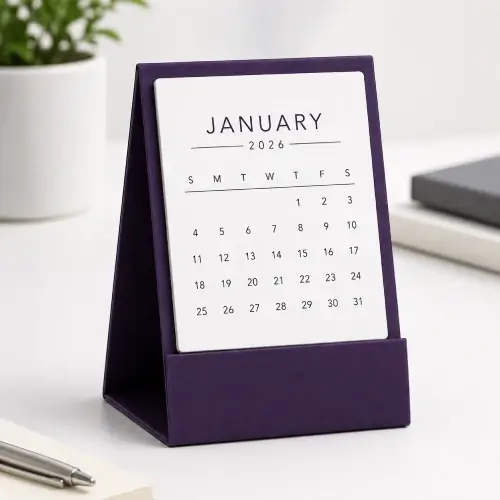 Custom Desk Calendar