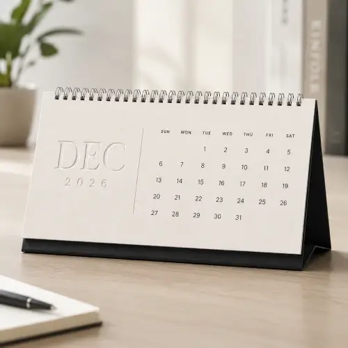 Custom Desk Calendar