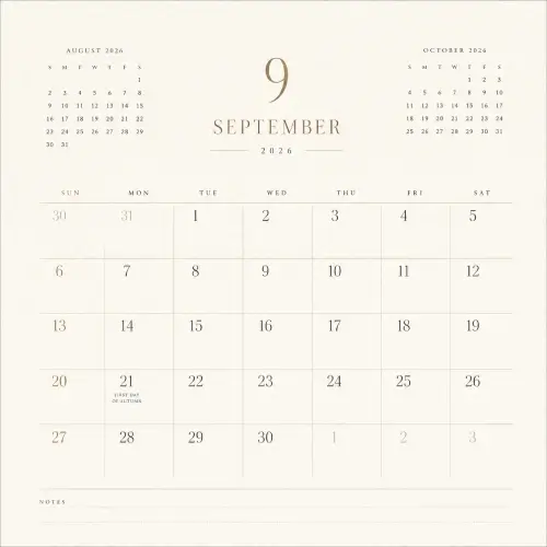 Custom Desk Calendar