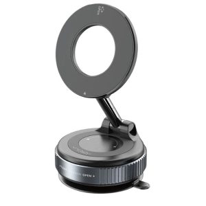 Bronx Magnetic Foldable Car Phone Holder with Vacuum Suction