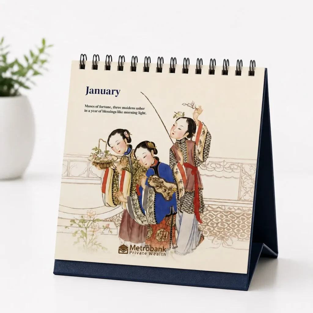Custom Desk Calendar