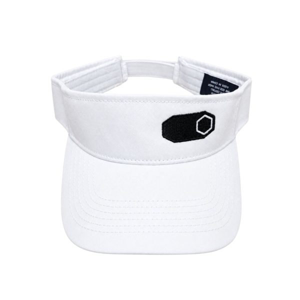 Drift Cotton Twill Visor Drift cotton twill visor with pre-curved brim and adjustable strap