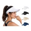 Drift Cotton Twill Visor Adjustable cotton twill visor worn for outdoor company or team activities