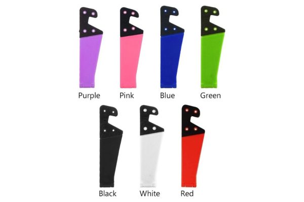 Prismo Foldable Mobile Stand in PP+TPR Material