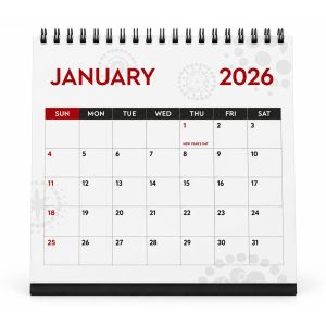 Planner Design Classic Wirebound Calendar - Signature