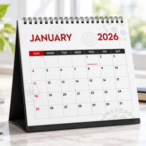 Planner Design Classic Wirebound Calendar - Signature