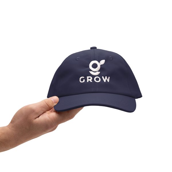 Adjustable Park Rookie performance cap worn during an outdoor company activity
