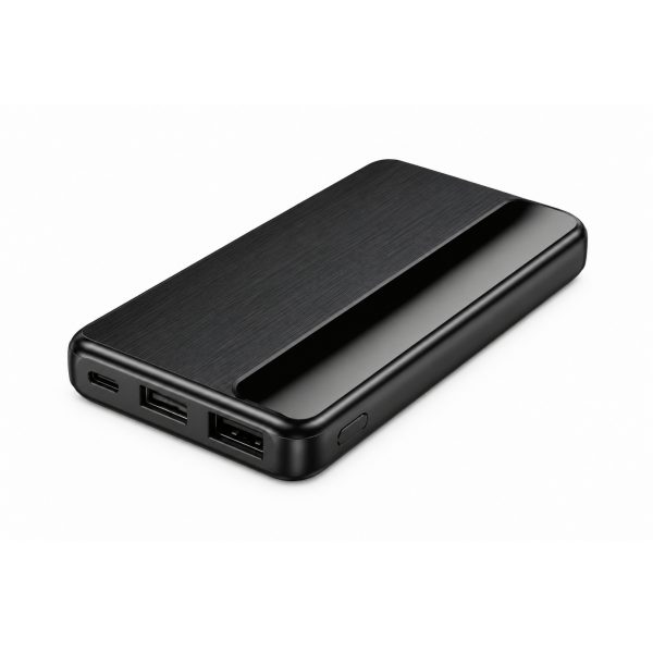 Glitch 10,000mAh Power Bank with Built-in Type-C and Lightning Cables