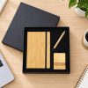 Nube Bamboo Notebook, Pen and Phone Stand Gift Set Nube Bamboo Notebook, Pen and Phone Stand Gift Set